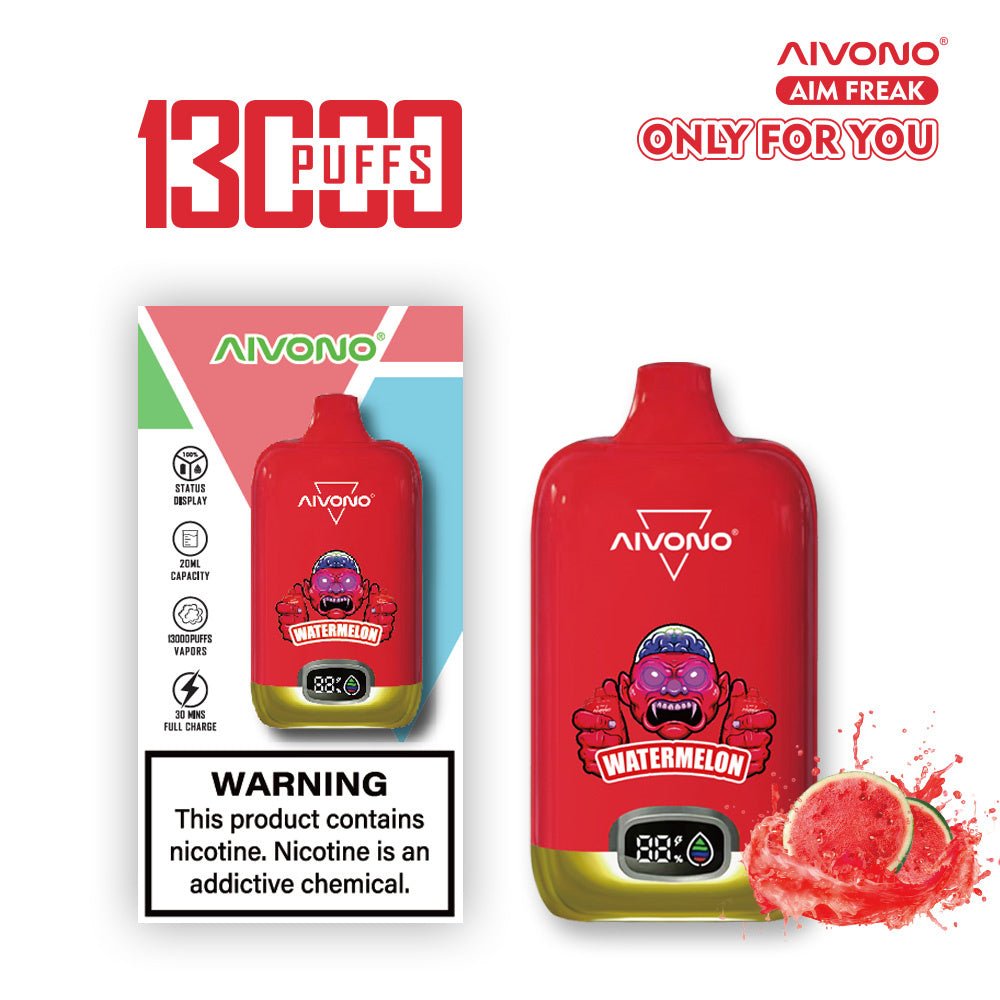 Wholesale AIVONO AIM FREAK 13000Puffs Vapes - Global Supply Vapz Vape Wholesale Wholesale AIVONO AIM FREAK 13000Puffs Vapes - Global Supply Vapz Vape Wholesale