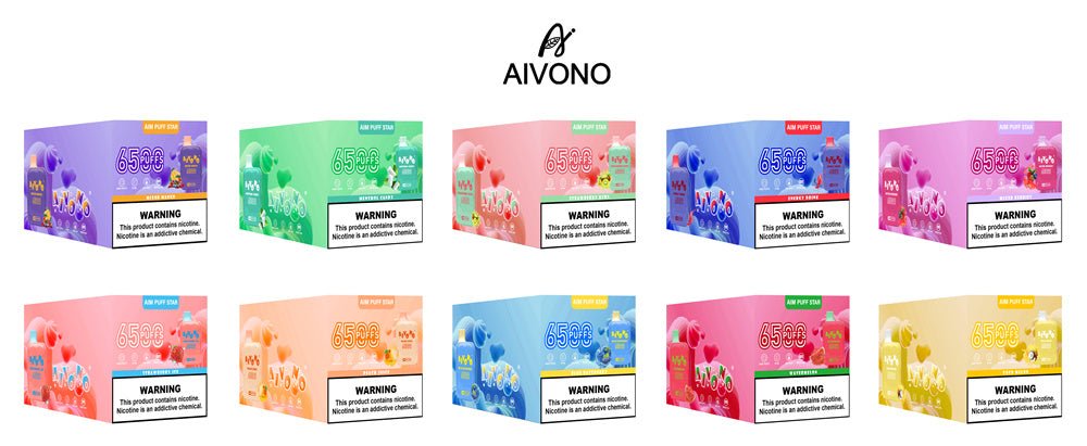 Bulk AIVONO AIM PUFFSTAR 6500 Vapes - Global Wholesale Supply Vapz Vape Wholesale Bulk AIVONO AIM PUFFSTAR 6500 Vapes - Global Wholesale Supply Vapz Vape Wholesale