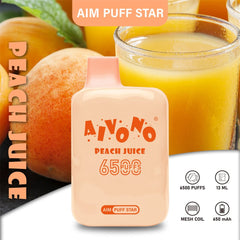 AIVONO AIM  PUFFSTAR 6500Puffs Disposable Vape Wholesale - Vapz Vape Wholesale