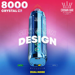 Al Fakher CRYSTAL V2 8000 Puffs 18ml Disposable Vape Wholesale - Vapz Vape Wholesale