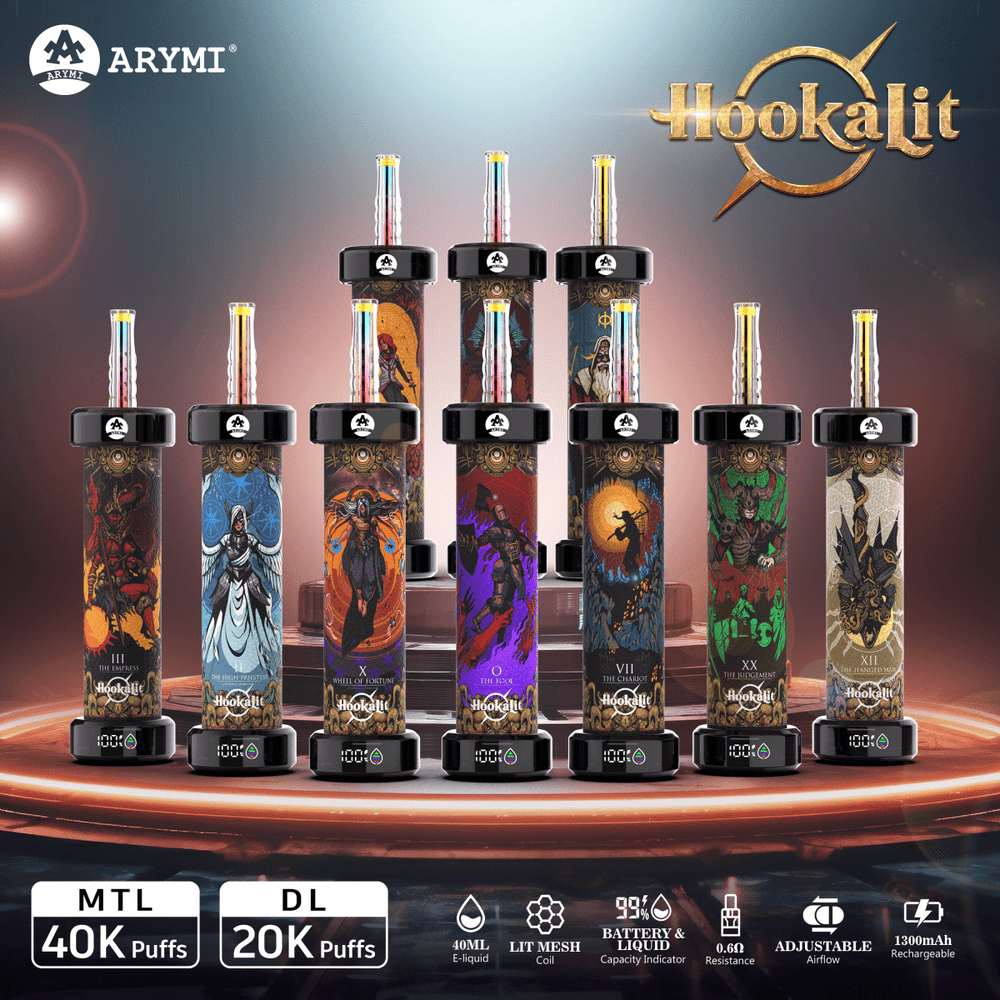 ARYMI Hookalit 40000 Puffs Disposable Vape Wholesale - Vapz Vape Wholesale