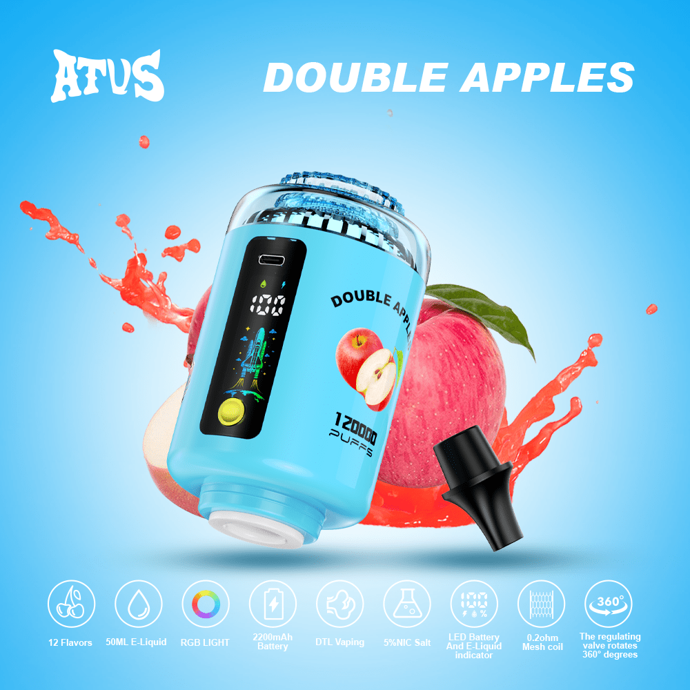 ATVS 120k Puffs Hookah Head Disposable Vape Wholesale Vapz Vape Wholesale ATVS 120k Puffs Hookah Head Disposable Vape Wholesale Vapz Vape Wholesale