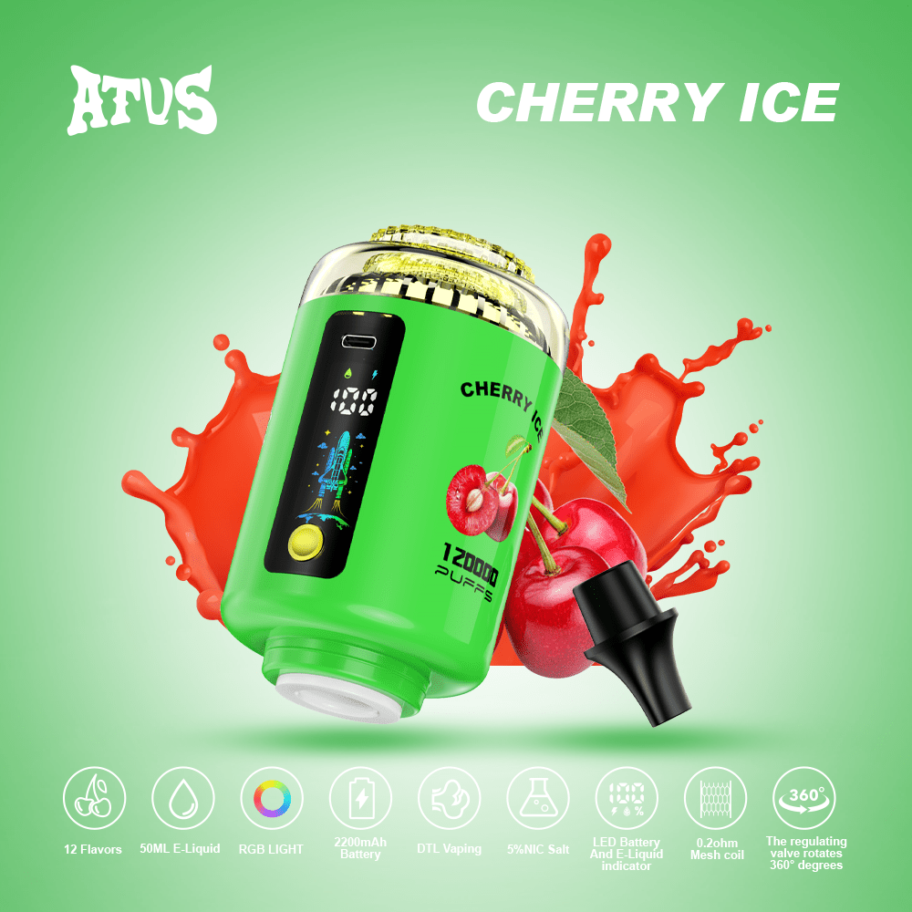 ATVS 120k Puffs Hookah Head Disposable Vape Wholesale - Vapz Vape Wholesale