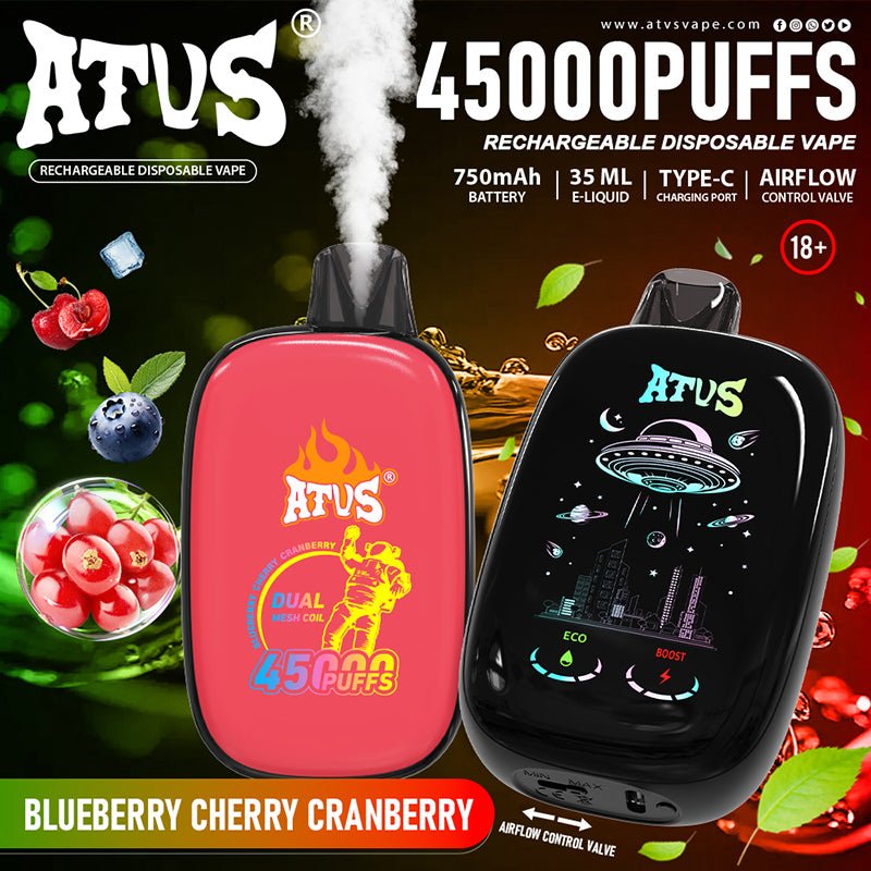 ATVS 45000 Puffs Disposable Vape Wholesale - Vapz Vape Wholesale