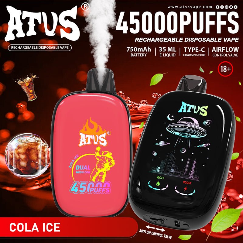 ATVS 45000 Puffs Disposable Vape Wholesale - Vapz Vape Wholesale