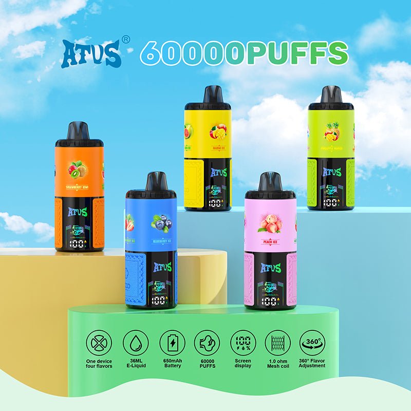 ATVS 4IN1 60000 Puffs Disposable Vape Wholesale Vapz Vape Wholesale ATVS 4IN1 60000 Puffs Disposable Vape Wholesale Vapz Vape Wholesale