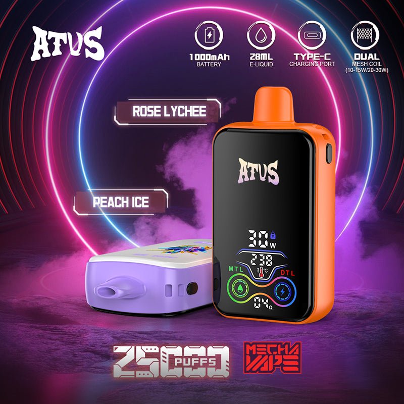 ATVS Mecha 25000 Puffs Disposable Vape Wholesale Vapz Vape Wholesale ATVS Mecha 25000 Puffs Disposable Vape Wholesale Vapz Vape Wholesale