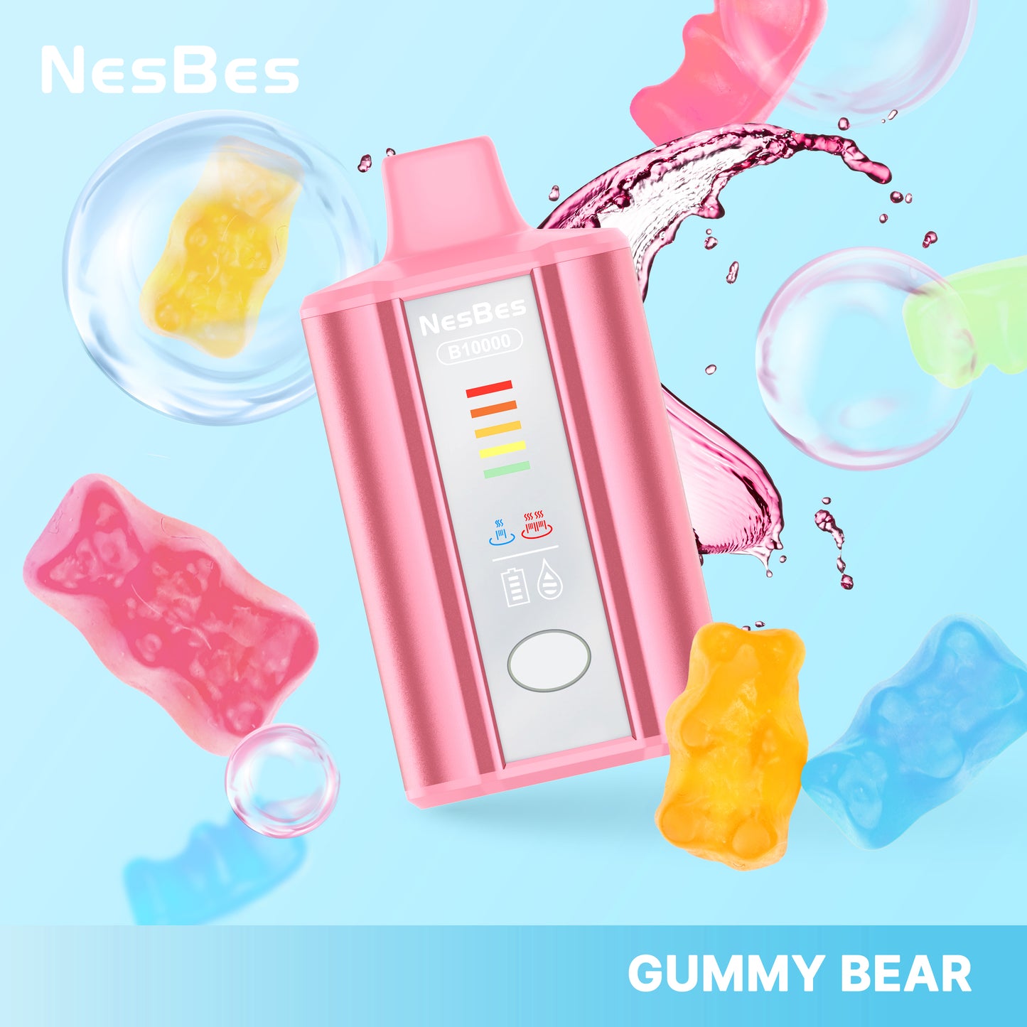 NESBES B10000 Puffs Disposable Vape Wholesale - Vapz Vape Wholesale