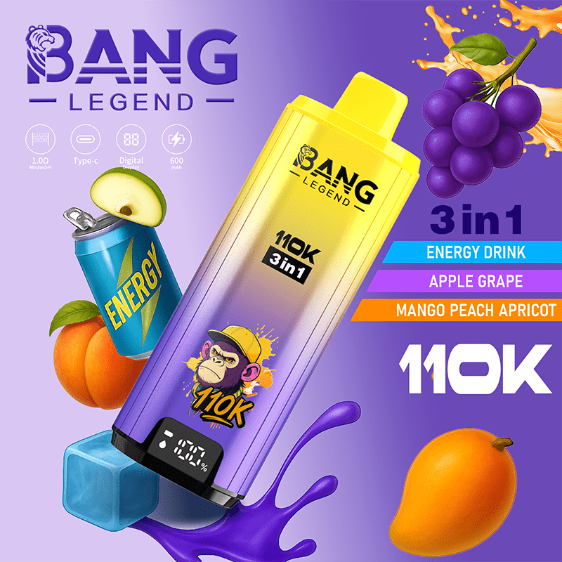BANG LEGEND 110k Puffs Disposable Vape Wholesale - Vapz Vape Wholesale