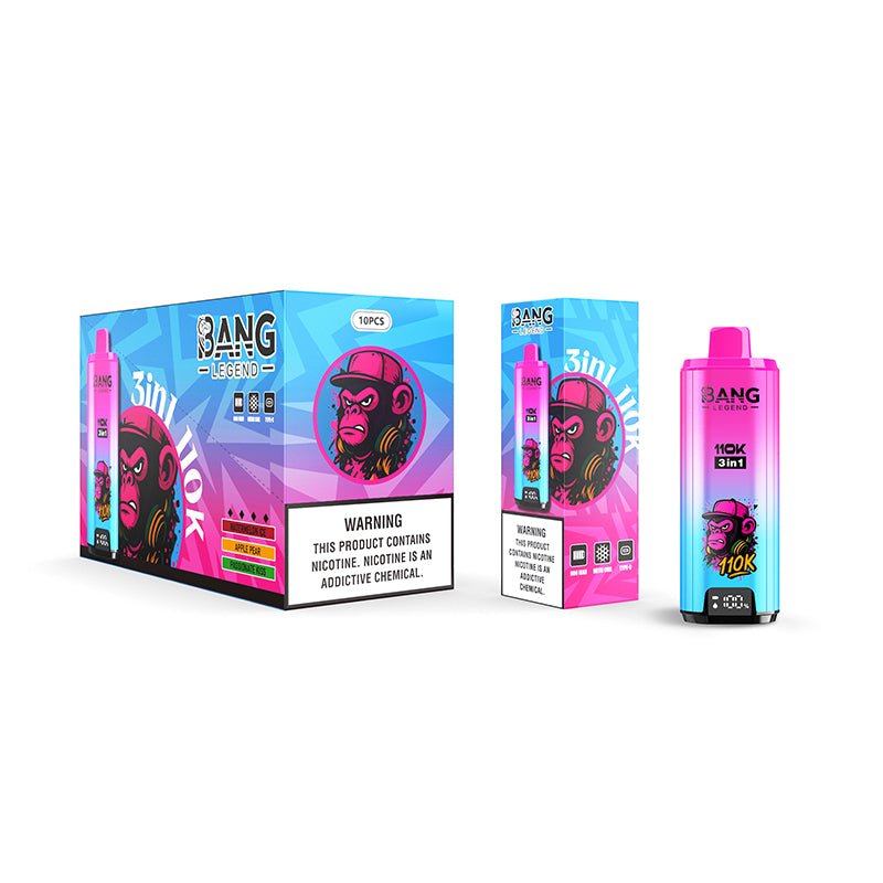 BANG LEGEND 110k Puffs Disposable Vape Wholesale - Vapz Vape Wholesale