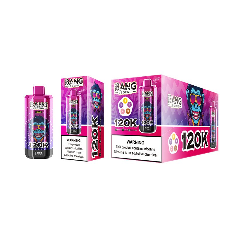 BANG LEGEND 120k Puffs Disposable Vape Wholesale Vapz Vape Wholesale BANG LEGEND 120k Puffs Disposable Vape Wholesale Vapz Vape Wholesale