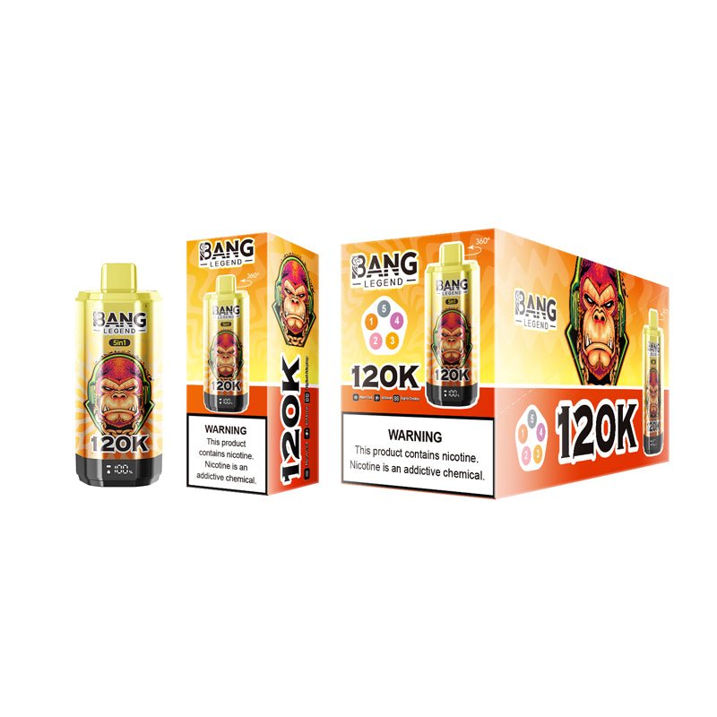 BANG LEGEND 120000 Puffs Disposable Vape Wholesale - Vapz Vape Wholesale