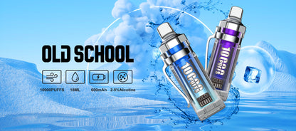 Old School KP10000 Puffs Disposable Vape Wholesale - Vapz Vape Wholesale