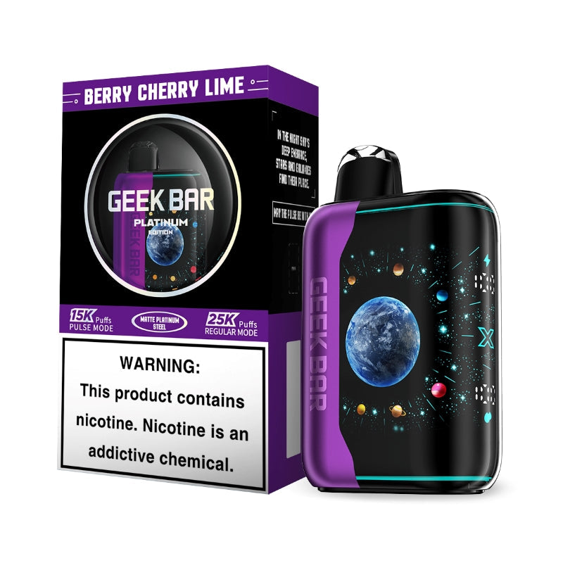 Geek Bar Pulse X 25000 Puffs Platinum Edition Disposable Vape Wholesale