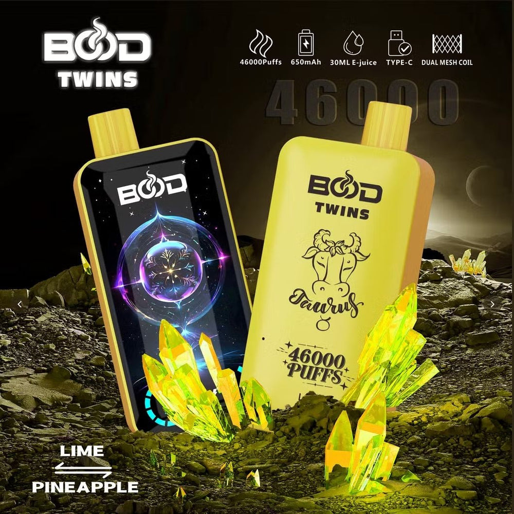 BOOD TWINS 46000 Puffs Disposable Vape Wholesale - Vapz Vape Wholesale