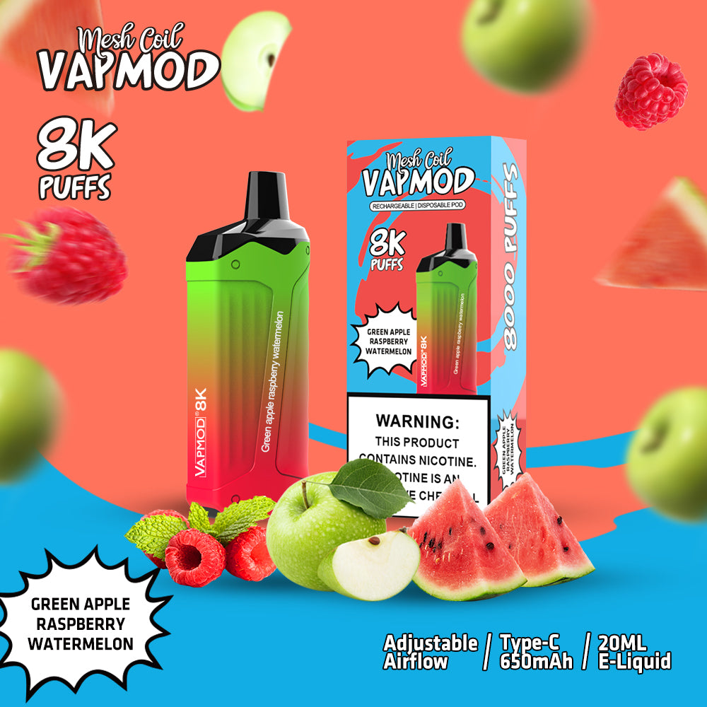 VAPMOD QD97 8000Puffs Disposable Vape Wholesale - Vapz Vape Wholesale