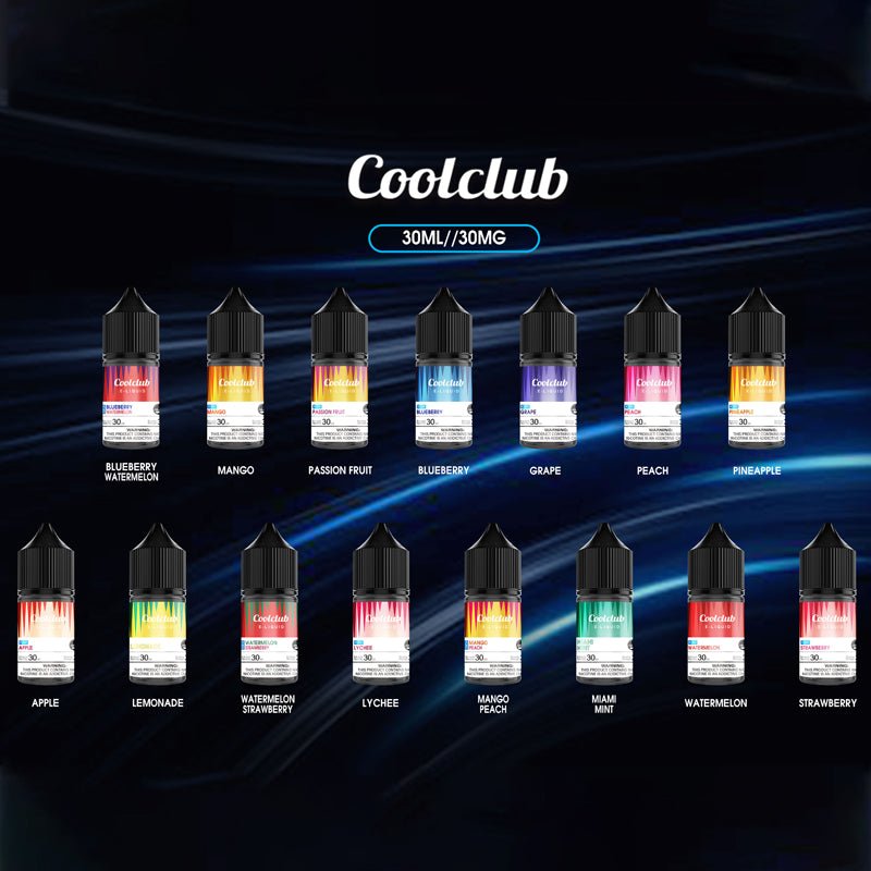 Coolclub 30ml 30mg E-Liquid Wholesale - [VapzVape]