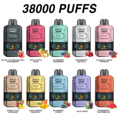 EU Warehouse POCO PW 38000 Puffs Disposable Vape Wholesale