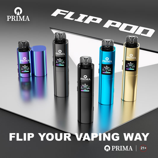 PRIMA FLIp POD 2ml Refillable Vape Wholesale