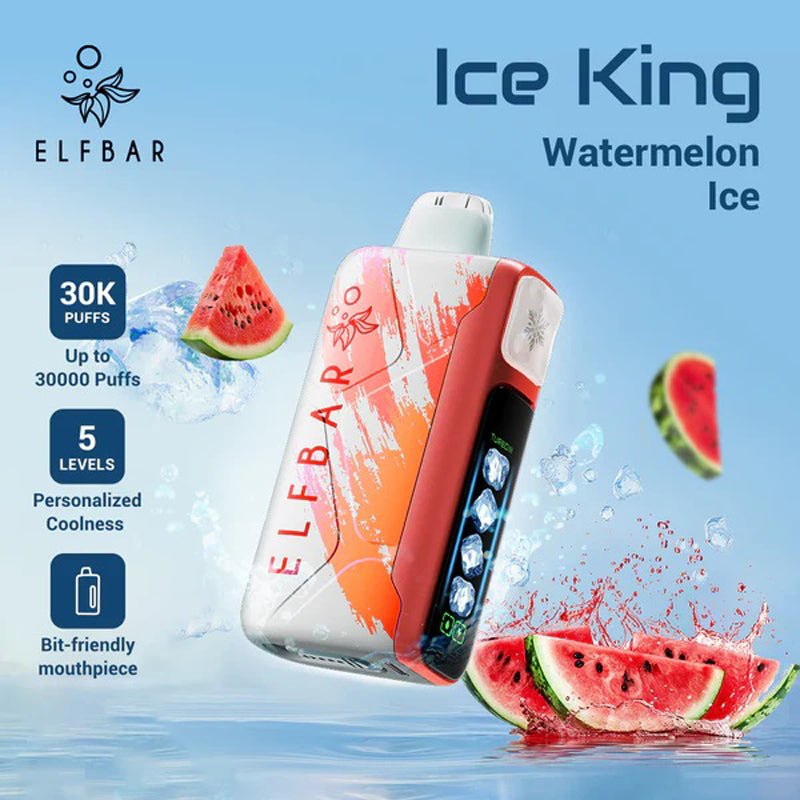 Eu Warehouse ELF BAR Ice King 30000 Puffs Disposable Vape Wholesale Vapz Vape Wholesale Eu Warehouse ELF BAR Ice King 30000 Puffs Disposable Vape Wholesale Vapz Vape Wholesale