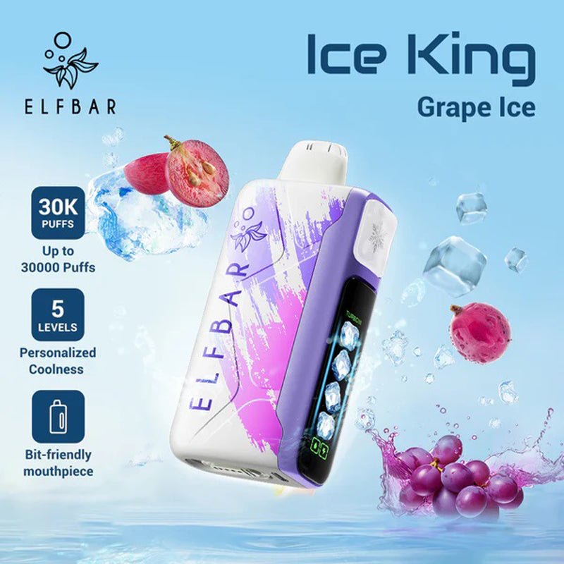 Eu Warehouse ELF BAR Ice King 30000 Puffs Disposable Vape Wholesale Vapz Vape Wholesale Eu Warehouse ELF BAR Ice King 30000 Puffs Disposable Vape Wholesale Vapz Vape Wholesale