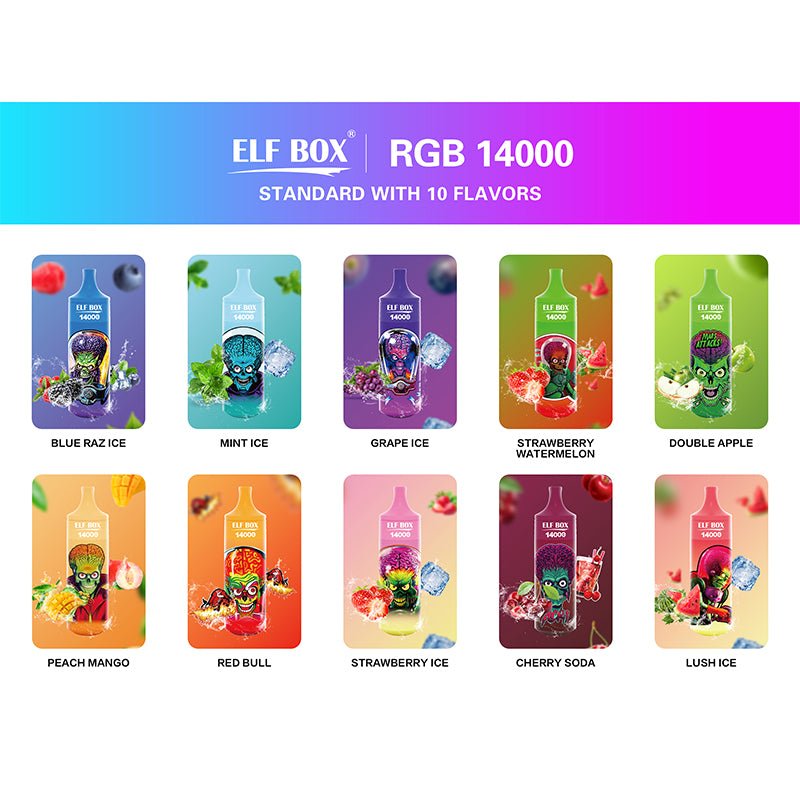 Wholesale ELF BOX 14000 Puffs Disposable Vape - Global Supplier Vapz Vape Wholesale Wholesale ELF BOX 14000 Puffs Disposable Vape - Global Supplier Vapz Vape Wholesale