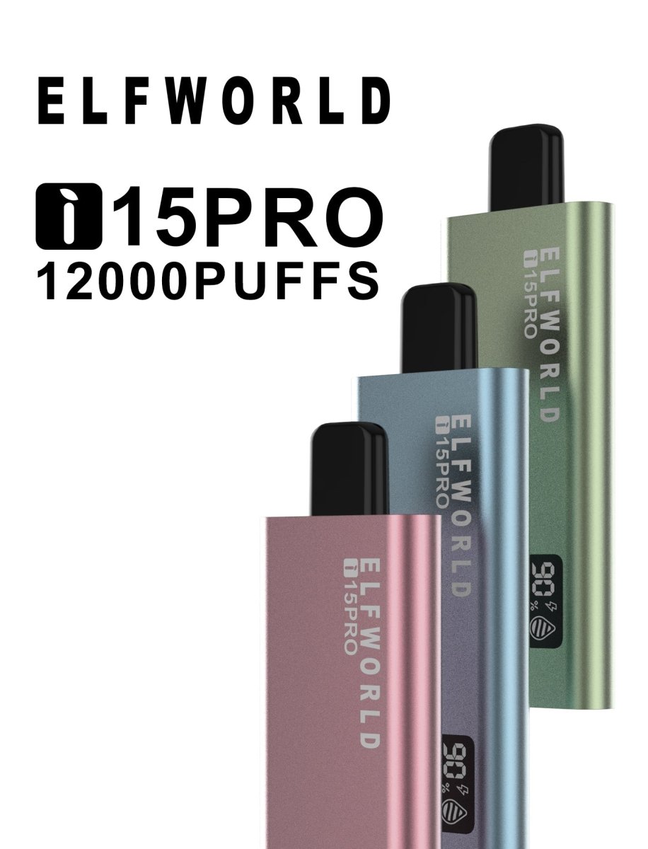 ELF WORLD i15 Pro 12000 Puffs Disposable Vape Wholesale - Vapz Vape Wholesale