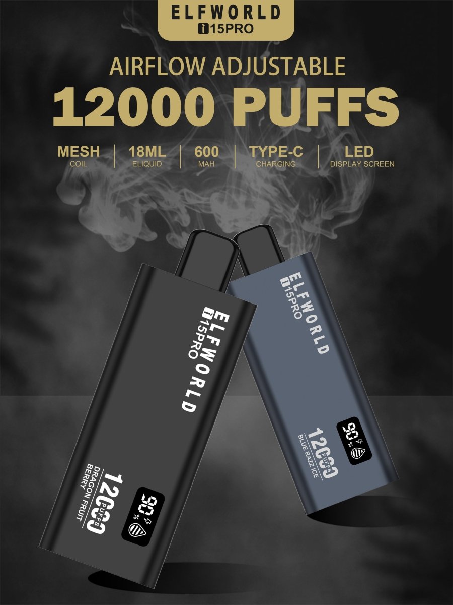 ELF WORLD i15 Pro 12000 Puffs Disposable Vape Wholesale - Vapz Vape Wholesale