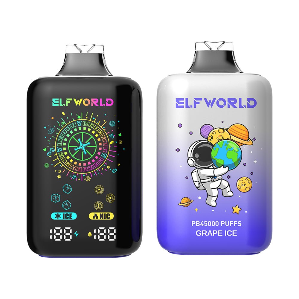 ELF WORLD PB45000 Puffs Disposable Vape Wholesale - Vapz Vape Wholesale
