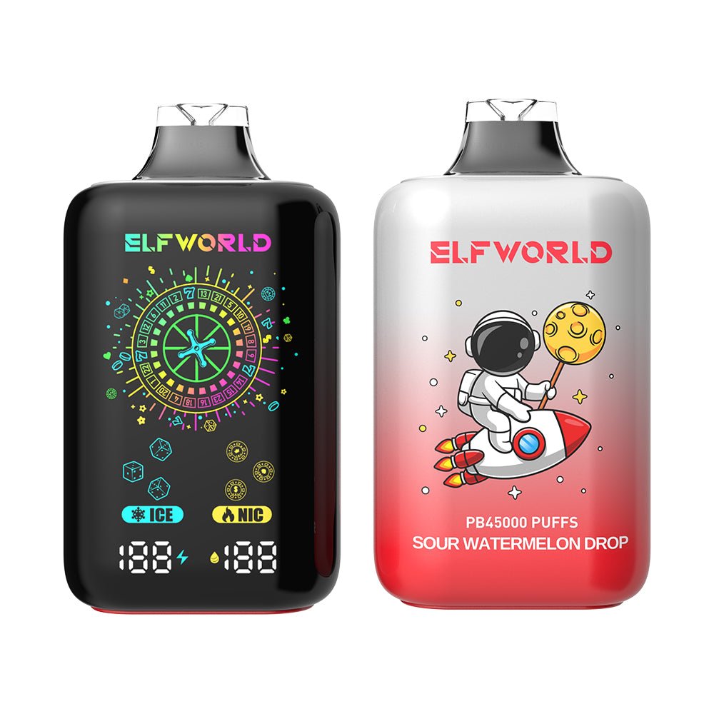 ELF WORLD PB45000 Puffs Disposable Vape Wholesale - Vapz Vape Wholesale