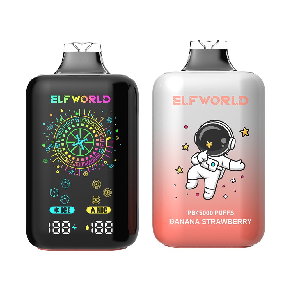 ELF WORLD PB45000 Puffs Disposable Vape Wholesale - Vapz Vape Wholesale