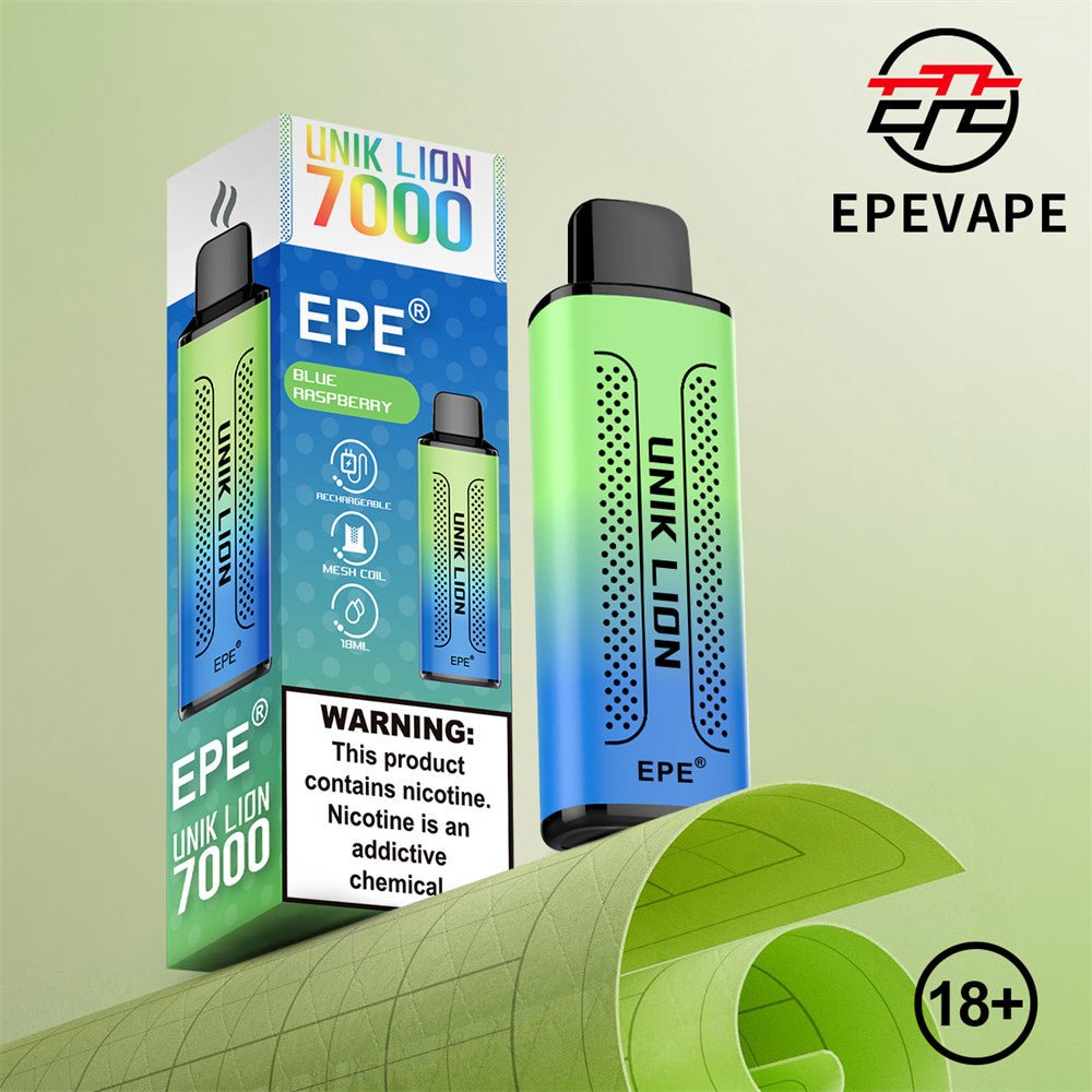 Wholesale EPE UNIK LION 7000Puffs Disposable Vape - Quality Supplier Vapz Vape Wholesale Wholesale EPE UNIK LION 7000Puffs Disposable Vape - Quality Supplier Vapz Vape Wholesale