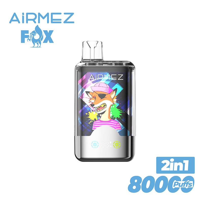 EU Warehouse Airmez FOX 2 IN 1 80000 Puffs Disposable Vape Wholesale - [VapzVape]