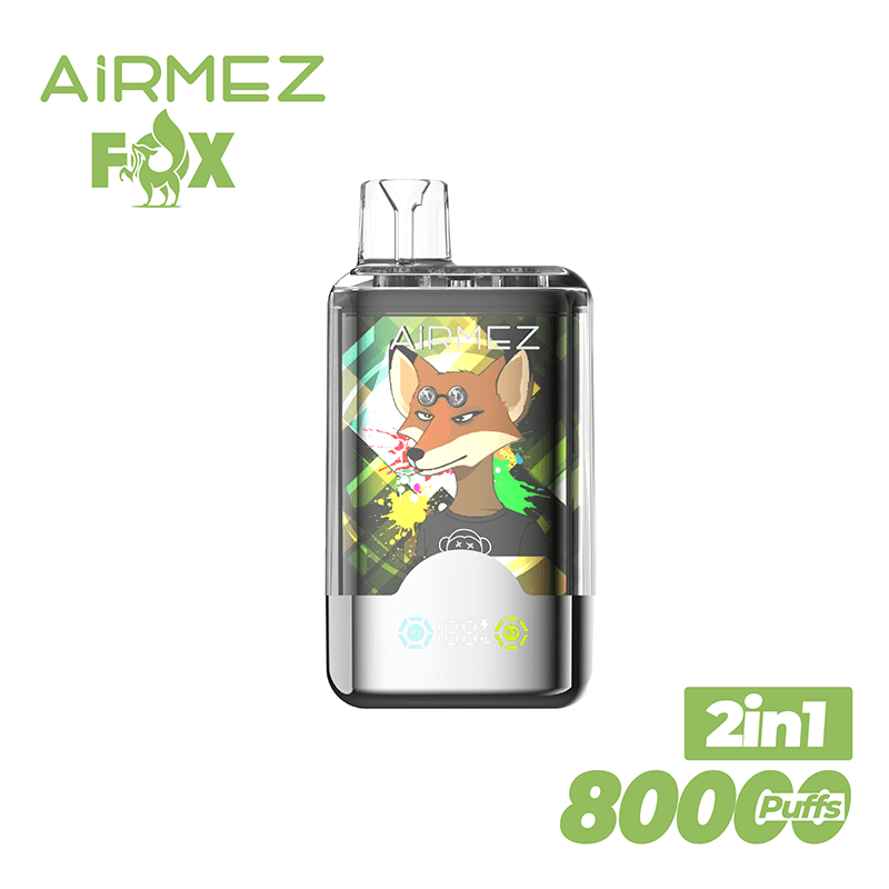 EU Warehouse Airmez FOX 2 IN 1 80000 Puffs Disposable Vape Wholesale Vapz Vape Wholesale EU Warehouse Airmez FOX 2 IN 1 80000 Puffs Disposable Vape Wholesale Vapz Vape Wholesale