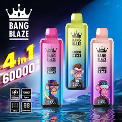 EU Warehouse BANG BLAZE 4IN1 60000 Puffs Disposable Vape Wholesale - Vapz Vape Wholesale