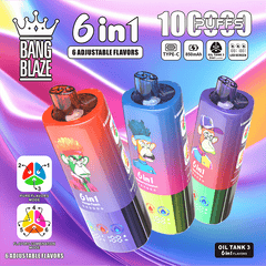 EU Warehouse BANG BLAZE 6 IN 1 100k Puffs Disposable Vape Wholesale - Vapz Vape Wholesale