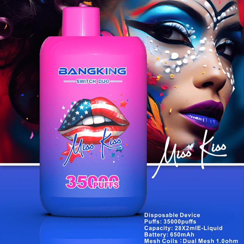 EU Warehouse BANGKING 35000 Puffs Disposable Vape Wholesale – Vapz EU Warehouse BANGKING 35000 Puffs Disposable Vape Wholesale – Vapz