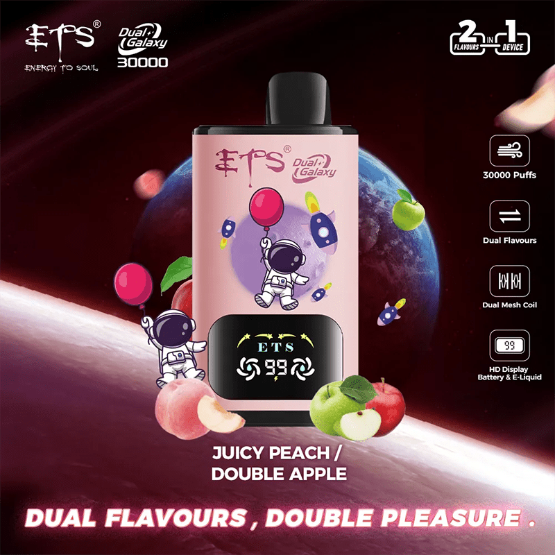 EU Warehouse ETS Dual Galaxy 30000 Puffs Disposable Vape Wholesale - [VapzVape]
