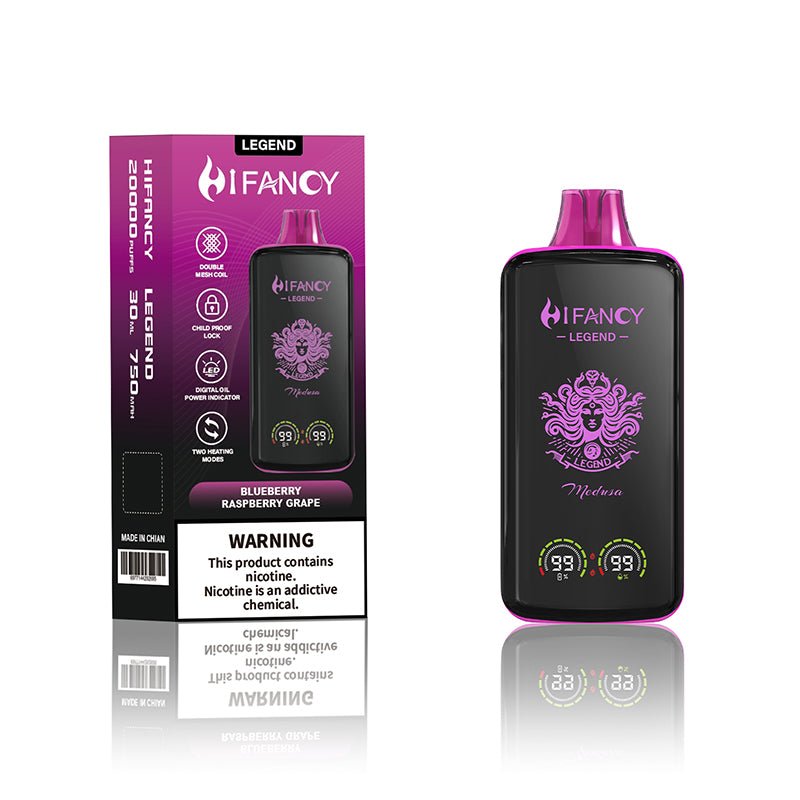 EU-Lager HIFANCY LEGEND 20000 Zge Einweg-E-Zigarette Grohandel Vapz Vape Wholesale EU-Lager HIFANCY LEGEND 20000 Zge Einweg-E-Zigarette Grohandel Vapz Vape Wholesale