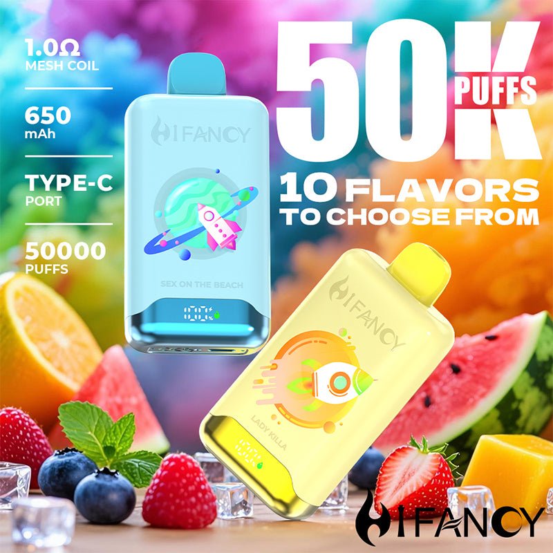 EU Warehouse HIFANCY SPACE 50000 Puffs Disposable Vape Wholesale - [VapzVape]