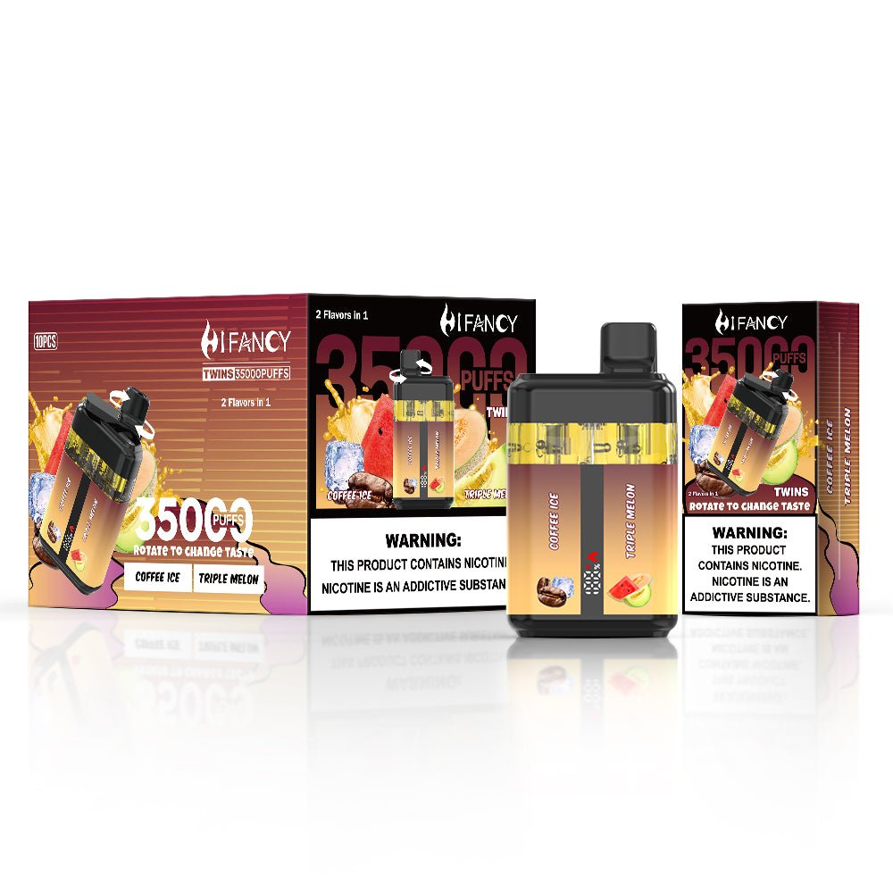 EU Warehouse HIFANCY TWINS 35000 Puffs Disposable Vape Wholesale - [VapzVape]