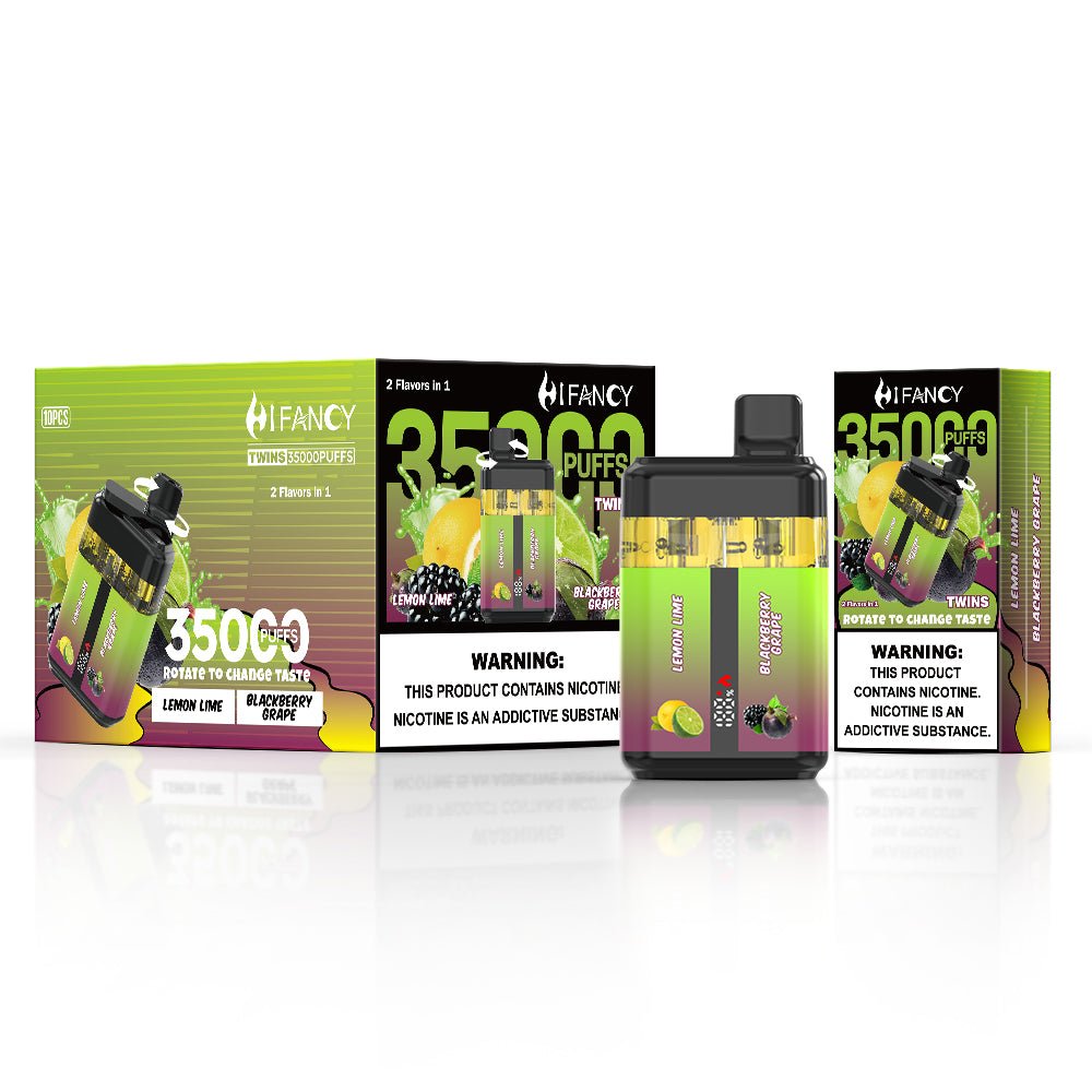 EU Warehouse HIFANCY TWINS 35000 Puffs Disposable Vape Wholesale - [VapzVape]