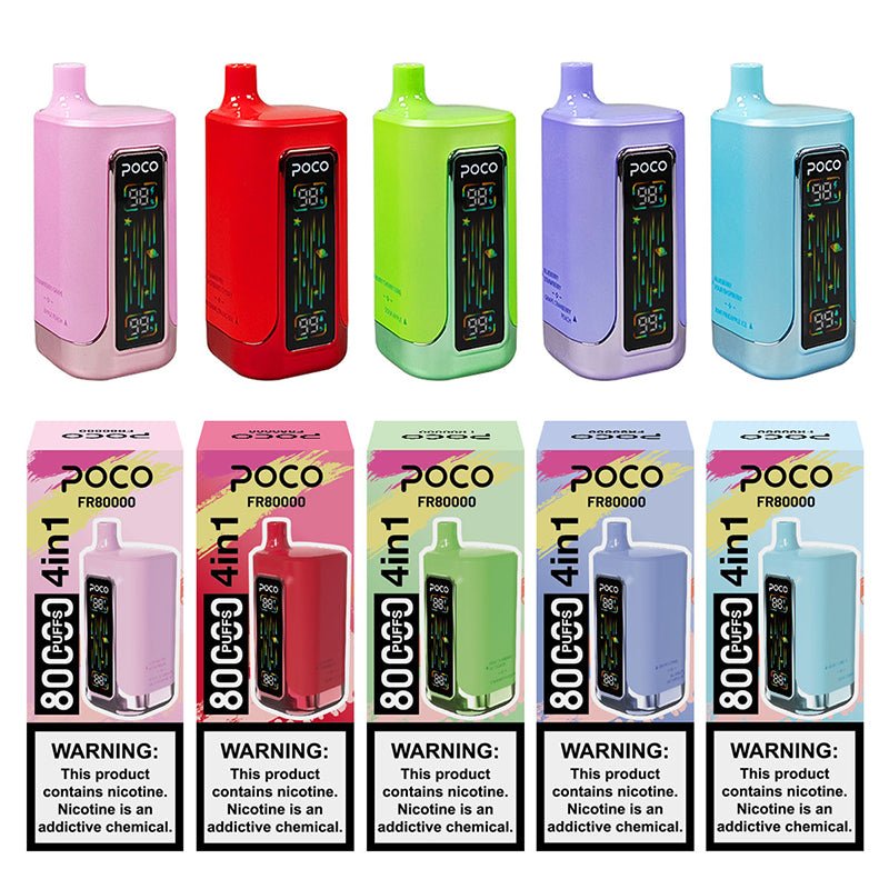 EU Warehouse POCO FR 4 in 1 80000 Puffs Disposable Vape Wholesale Vapz Vape Wholesale EU Warehouse POCO FR 4 in 1 80000 Puffs Disposable Vape Wholesale Vapz Vape Wholesale
