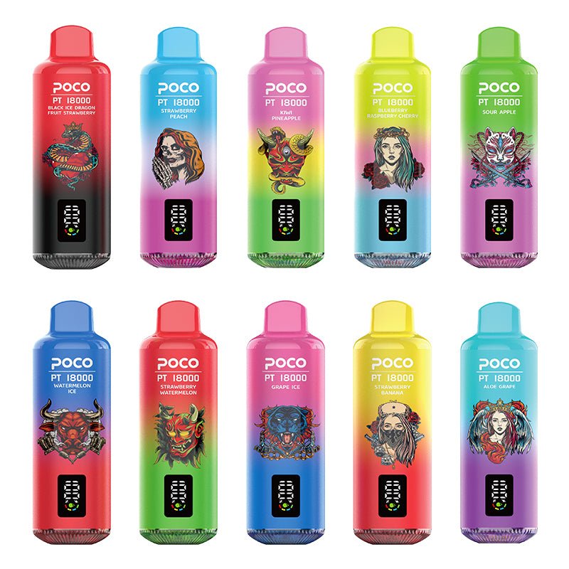 EU-Lager POCO PT 18000 Zge Einweg-E-Zigarette Grohandel Vapz Vape Wholesale EU-Lager POCO PT 18000 Zge Einweg-E-Zigarette Grohandel Vapz Vape Wholesale