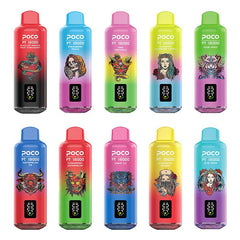 EU Warehouse POCO PT 18000 Puffs Disposable Vape Wholesale - Vapz Vape Wholesale