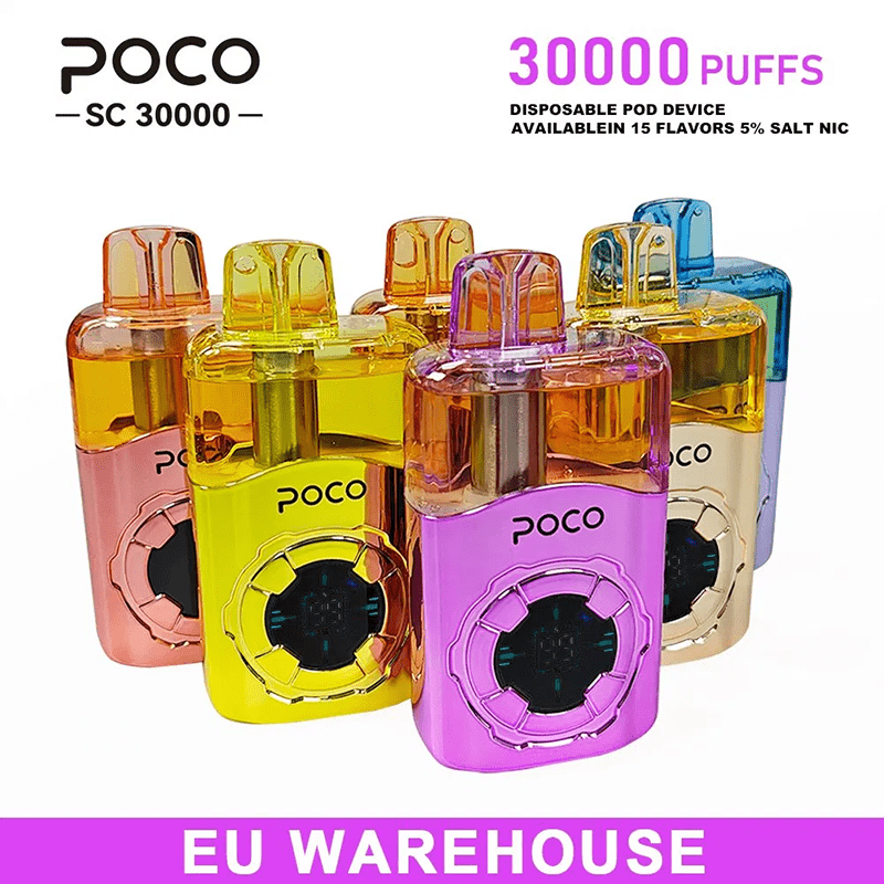 EU Warehouse POCO SC 30000 Puffs Disposable Vape Wholesale Vapz Vape Wholesale EU Warehouse POCO SC 30000 Puffs Disposable Vape Wholesale Vapz Vape Wholesale
