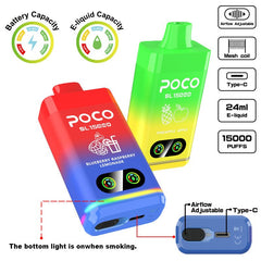 EU Warehouse POCO SL 15000 Puffs Disposable Vape Wholesale - Vapz Vape Wholesale