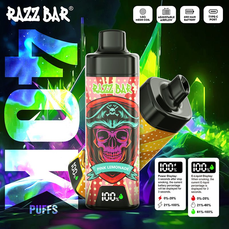 EU Warehouse Razz Bar 40000 Puffs Disposable Vape Wholesale - Vapz Vape Wholesale