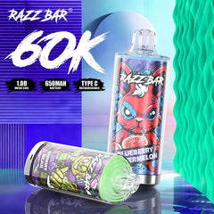 EU Warehouse Razz Bar 60000 puffs Disposable Vape Wholesale - Vapz Vape Wholesale