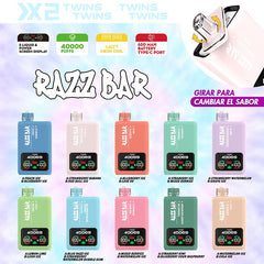 EU Warehouse Razz Bar Twis 40000 Puffs Disposable Vape Wholesale - Vapz Vape Wholesale